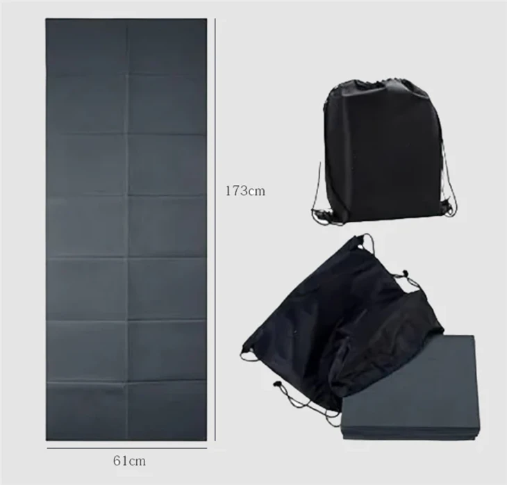 CHOOYOU Eco-friendly Folding PVC Yoga Mat Fitness factory