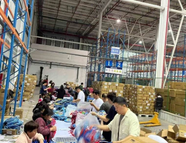 850.000 odposlanih športnih torb – hitro in brezhibno